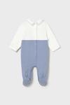 Детский комбинезон Mayoral Newborn, синий - фото 2