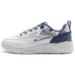 Кроссовки XTEP Skateboarding Shoes Women's Low-top White/Blue, белый/синий - фото
