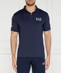 Футболка поло Regular fit Ea7, синий - фото
