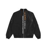 Бомбер с панелями и застежкой-молнией Aape, коричневый bwx - фото 5