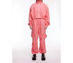 Ядовитые брюки в оттенке Coral Kiss Oval square - фото 3