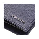 Кожаная клатч-кошелек мужская тёмно-синяя PRADA - фото 5