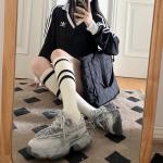 Массивные кроссовки Unisex Beau Today, космический серый (с флисовой подкладкой) - фото 10