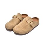 Закрытые тапочки для женщин MISTERY, хаки - фото 3