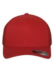 Бейсболка Flexfit Trucker, красный - фото