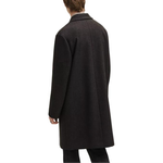 Мужское черное пальто HERMES, черный - фото 4