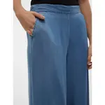 Брюки Vero Moda Bree Wide Tencel Culotte, синий - фото 6