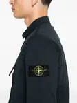 Куртка-рубашка с карманом на молнии Stone Island, синий - фото 5