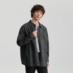 Lee Мужская рубашка темно-синего цвета - фото 4