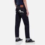 Узкие джинсы с низкой посадкой Evisu, синий - фото 4