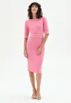 Платье-Футляр Rinascimento, Var. Pink - фото 2