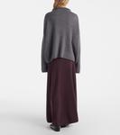 Песочный кашемировый свитер Lisa Yang, Graphite - фото 3