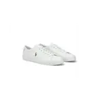 Кожаные кеды лонгвуд Polo Ralph Lauren, белый - фото 3