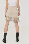 Замшевая юбка Bruuns Bazaar, бежевый - фото 3