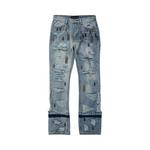 Брюки Who Decides War Amplified Gnarly Denim, Sky - фото