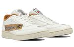 Кроссовки Reebok Club C 85 X BlackEyePatch 'White Brown' - фото 4