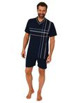 Пижама NORMANN kurzarm Shorty, темно-синий - фото