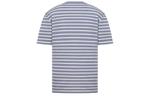 Футболка men's ss21 material stripe short sleeve blue Dior, синий - фото 2