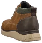 Ботинки Rieker на шнуровке в актуальном подержанном стиле, коричневый - фото 2