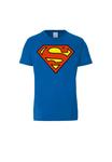 Футболка с принтом SUPERMAN CLEAN LOGOSHIRT, синий - фото 3