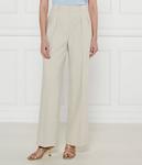 Брюки Flare fit Patrizia Pepe, желтый - фото