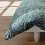 Постельное белье Renforcé Elba Ella бирюзовый 135х200 см + 80х80 см Fleuresse - фото 4