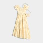 Платье-макси с принтом и сумочкой для девочек 7-14 лет Trixxi - фото