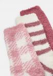 Носки Anna Field PLUSH SOCKS 3 PACK , Pink/White/Pink - фото 2