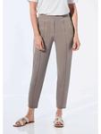Тканевые брюки GOLDNER, серо-коричневый - фото