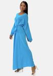 Длинное платье ABAYA Elara, синий - фото 3