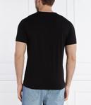 Футболка мужская Karl Lagerfeld с блестящим принтом, черный - фото 4