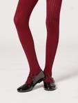Колготки CALZEDONIA, цвет Dark red - фото 2