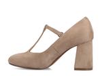 Туфли Journee Talani Pump, Beige Suede - фото 3