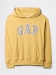Толстовка с капюшоном GAP, желтый - фото 3
