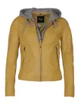 Кожаная куртка Maze "42021133", желтый - фото