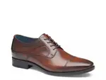 Johnston & Murphy Gibbons Cap Toe Oxford, красное дерево - фото