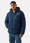 Куртка Reebok STRETCH PUFFER , Vector Navy/Dark Blue - фото