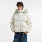 Пуховик унисекс NANDCHN, белый - фото 13