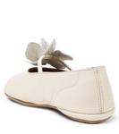 Кожаные балетки PèPè, Greige - фото 3