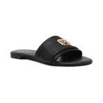 Кожаные тапочки Avi Marella, черный - фото