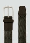 Ремень Mango Braided belt, Khaki - фото 2