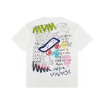 Футболка с принтом от A Bathing APE Aape, белый - фото 3