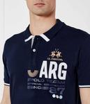 Рубашка поло Regular fit La Martina, синий - фото 4