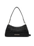Сумочка Ruched Layla Shoulder Bag LV04K3088G Calvin Klein Jeans, черный - фото