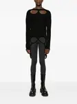 Свитер с разрезами Rick Owens, черный - фото 2