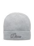 Dime шапка бини Cursive Fold, серый - фото