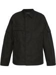 Куртка-рубашка Y-3 из хлопковой смеси, черный - фото