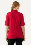 Рубашка поло COUPE CLASSIQUE Ulla Popken, темно-красный - фото