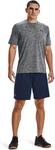 Футболка Under Armour Men's Tech 2.0, Gray (002)/Black - фото 5