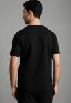Футболка Reiss REGULAR FIT-BRADLEY INTERLOCK CREW NECK, Black - фото 3